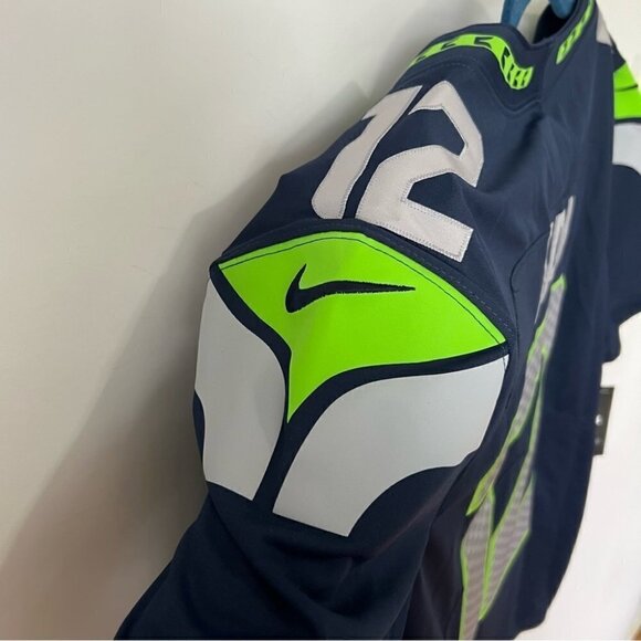 NFL/Nike, Men's 12th FAN College Seattle Seahawks Game Team Jersey. Size:M. NWT - Picture 16 of 16